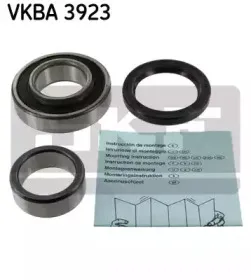 VKBA 3923 SKF Комплект подшипника ступицы колеса